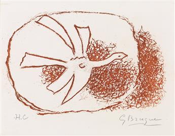 GEORGES BRAQUE Août: Oiseau en Vol.